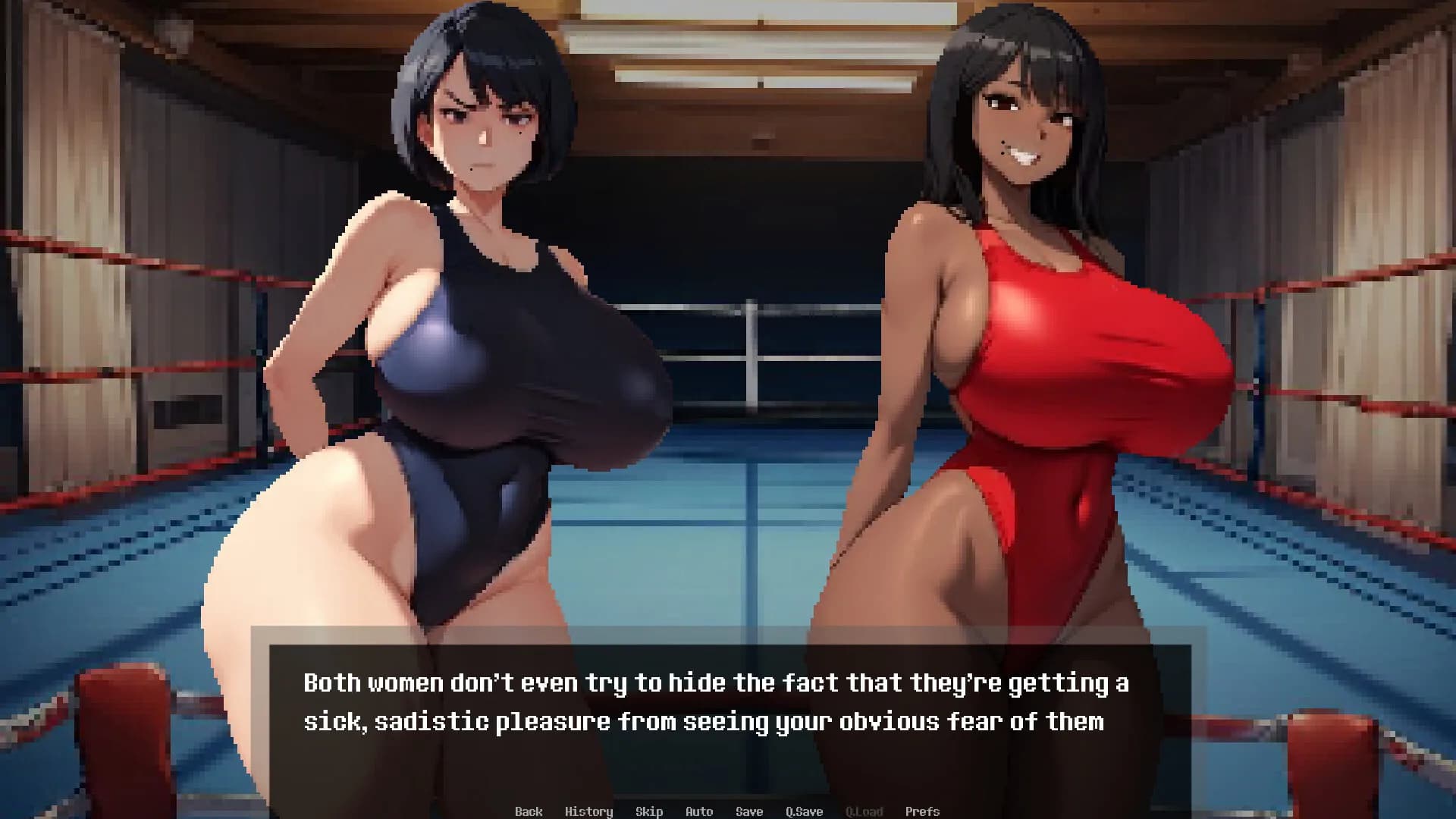 Femdom Girlfriend 3: My Sadistic Girlfriend and Her Friend Bully Me In Their Swimsuits görsel 3