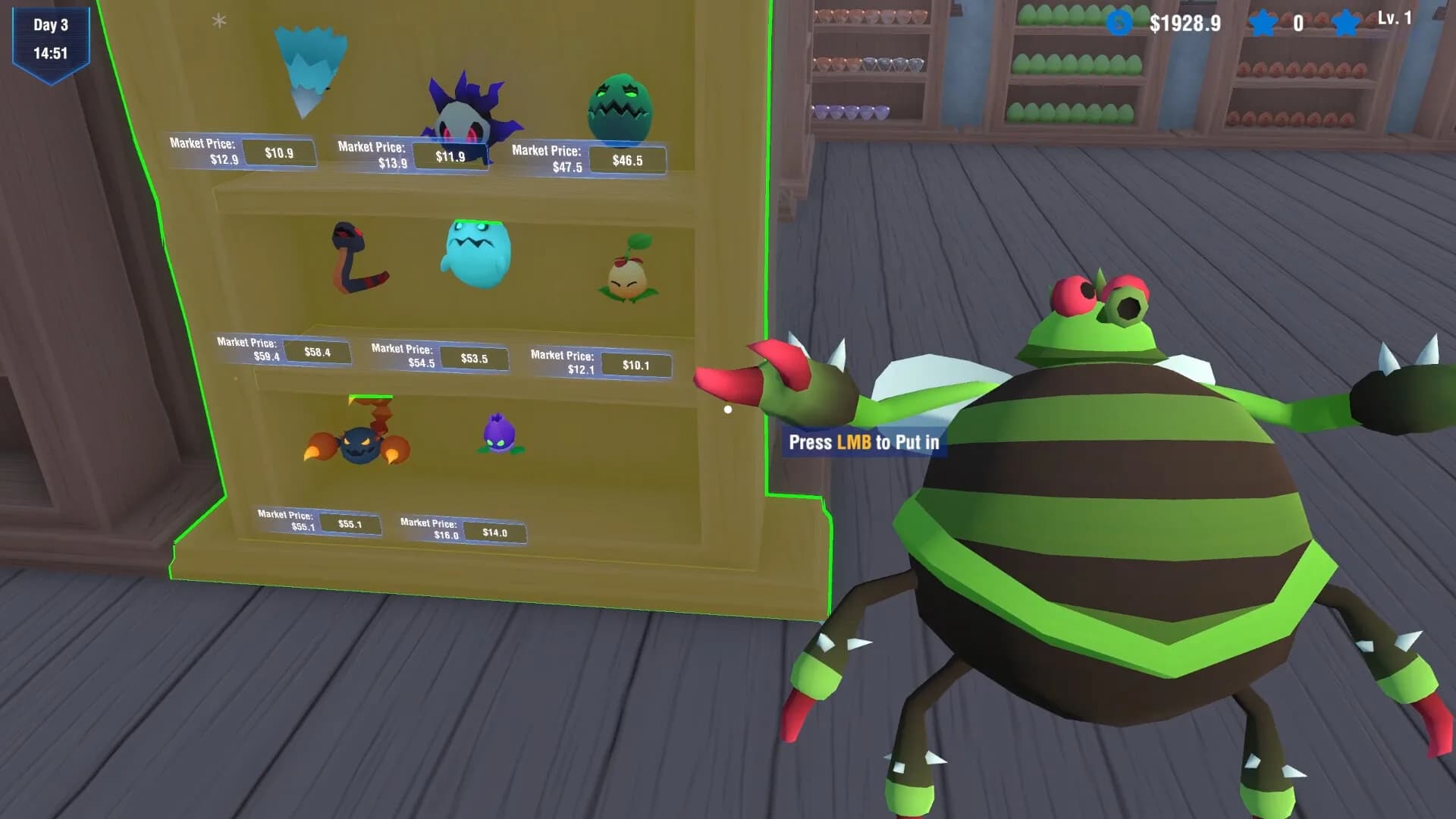 Monster Merchant Simulator: Hatch, Evolve, Capture görsel 9