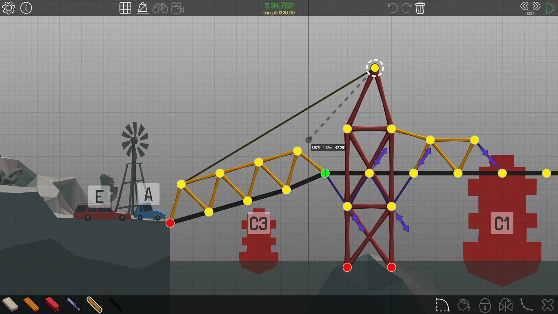 Poly Bridge görsel 3