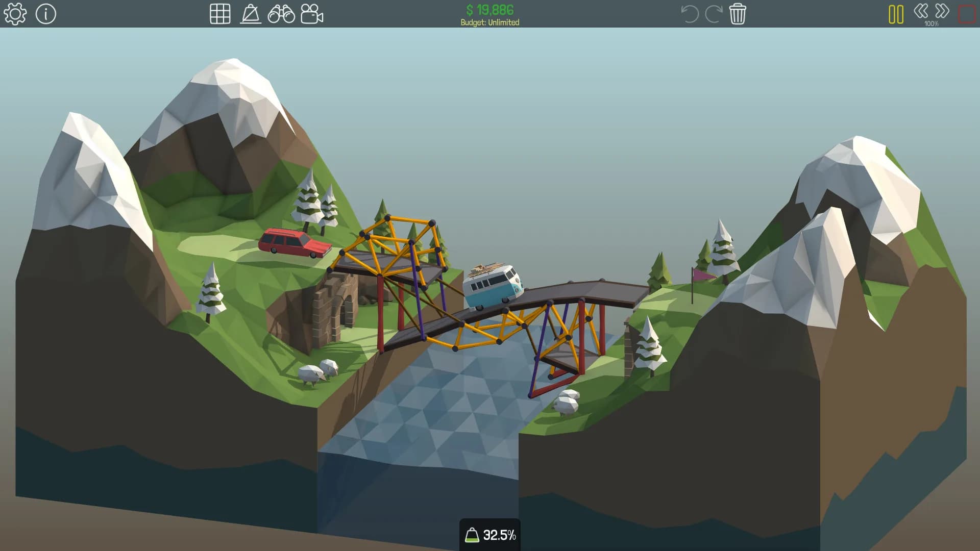 Poly Bridge görsel 5
