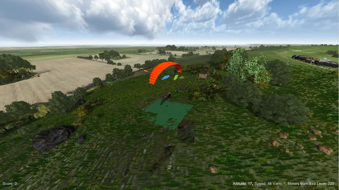 3D Paraglider görsel 16
