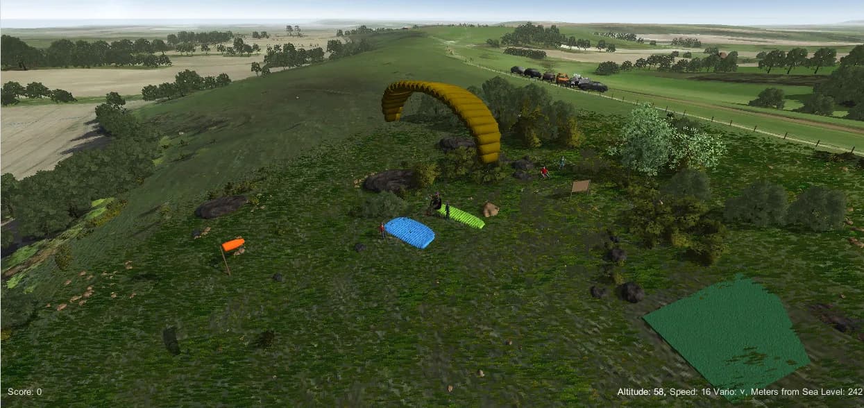 3D Paraglider görsel 17