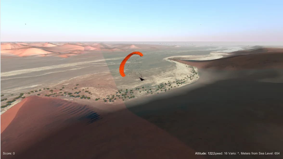 3D Paraglider görsel 26