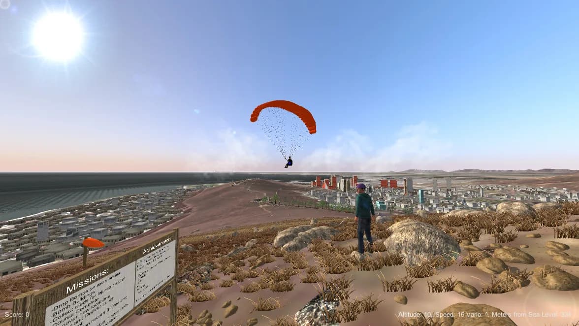 3D Paraglider görsel 27