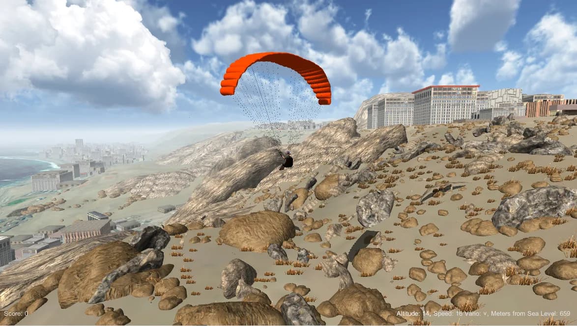 3D Paraglider görsel 29