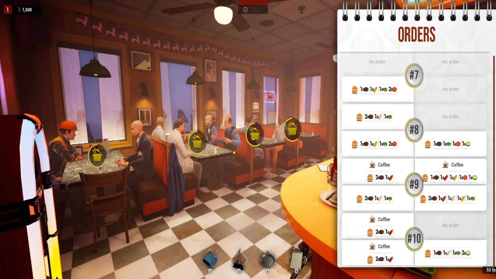 Diner Simulator 🍔 görsel 8