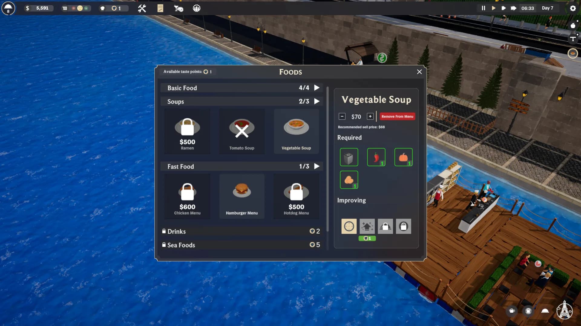 GastroCity: A Restaurant Tycoon Game görsel 4
