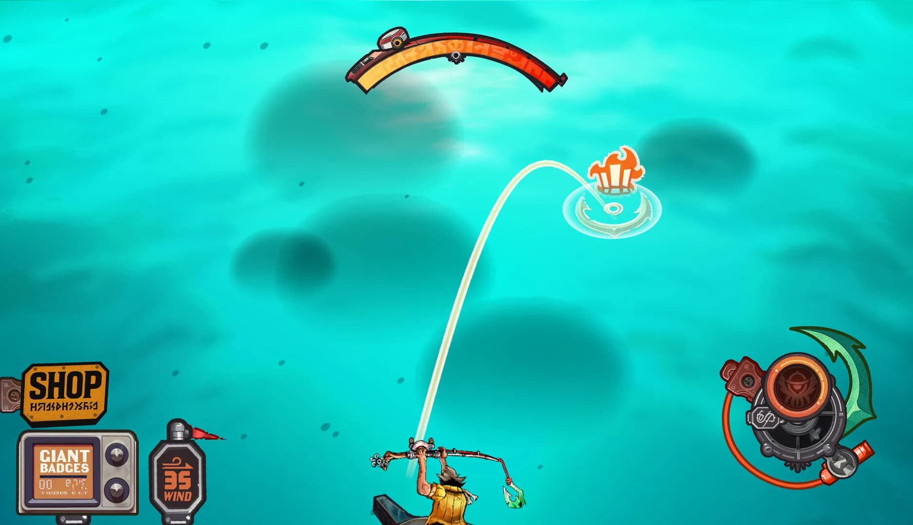 OHAYO GIANTHOOK!: Monster Fishing Adventure görsel 3