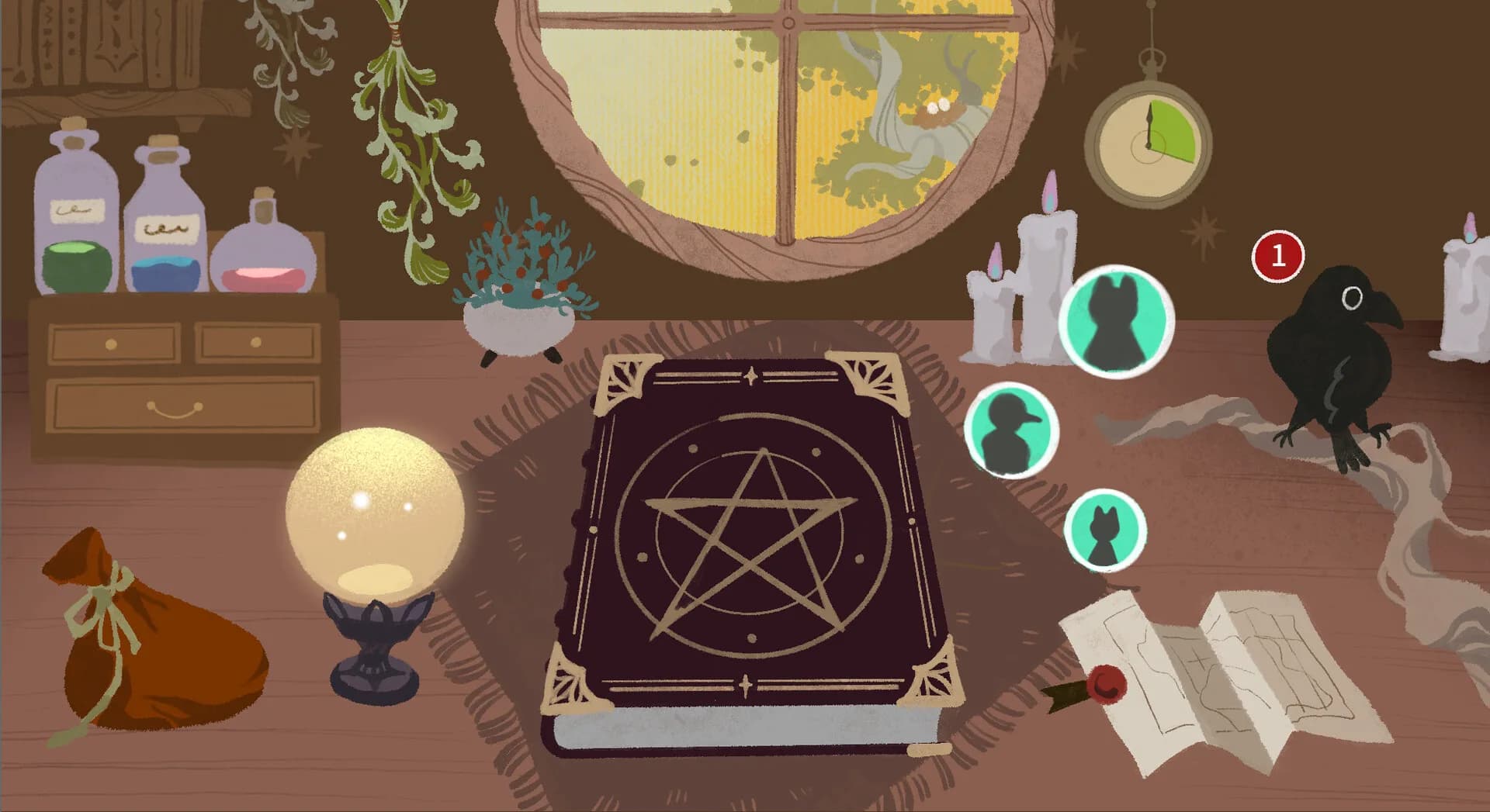 奇异贴纸簿 Mystic Sticker Book görsel 5