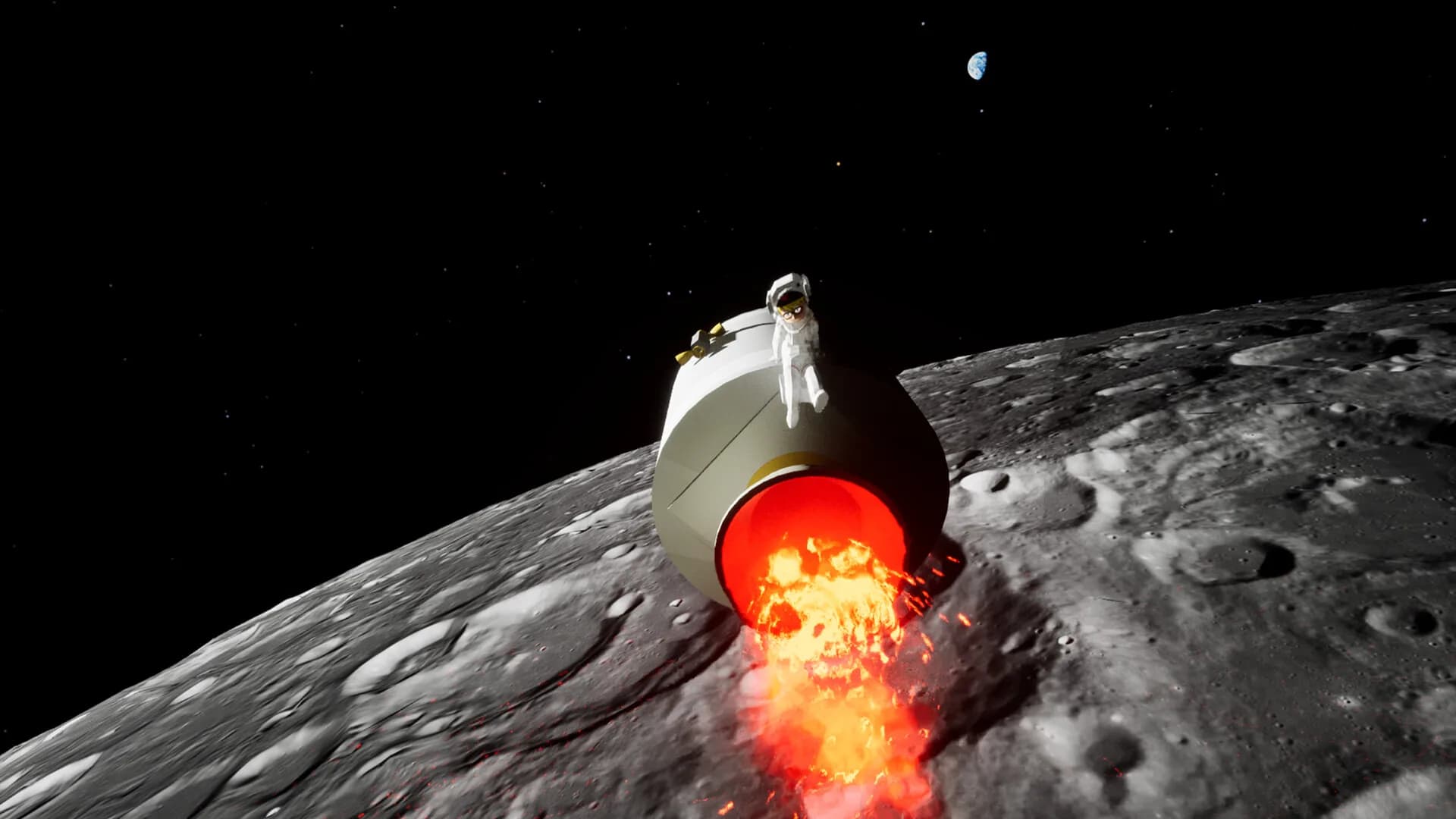 Lil'Johnny Moonshot Goes To Space görsel 2