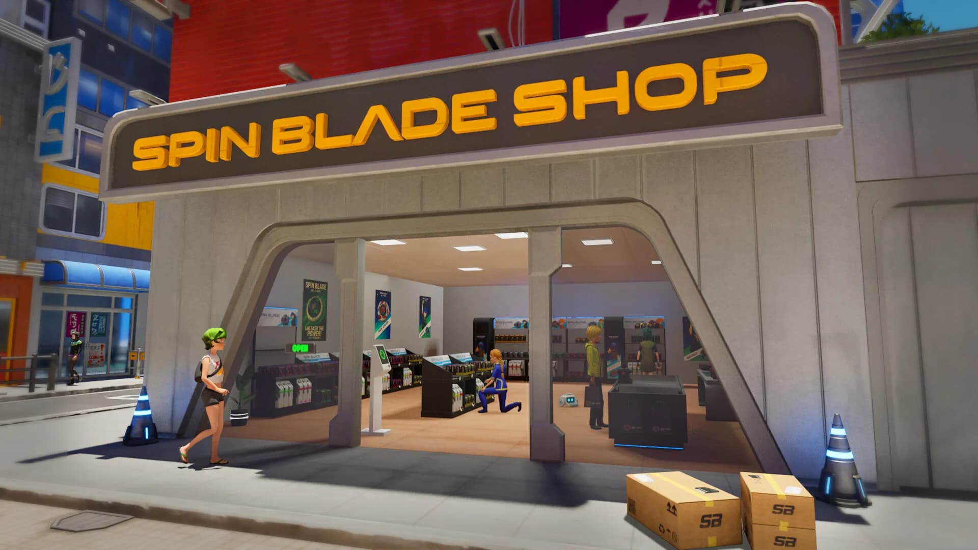 Spin Blade Shop Simulator görsel 9