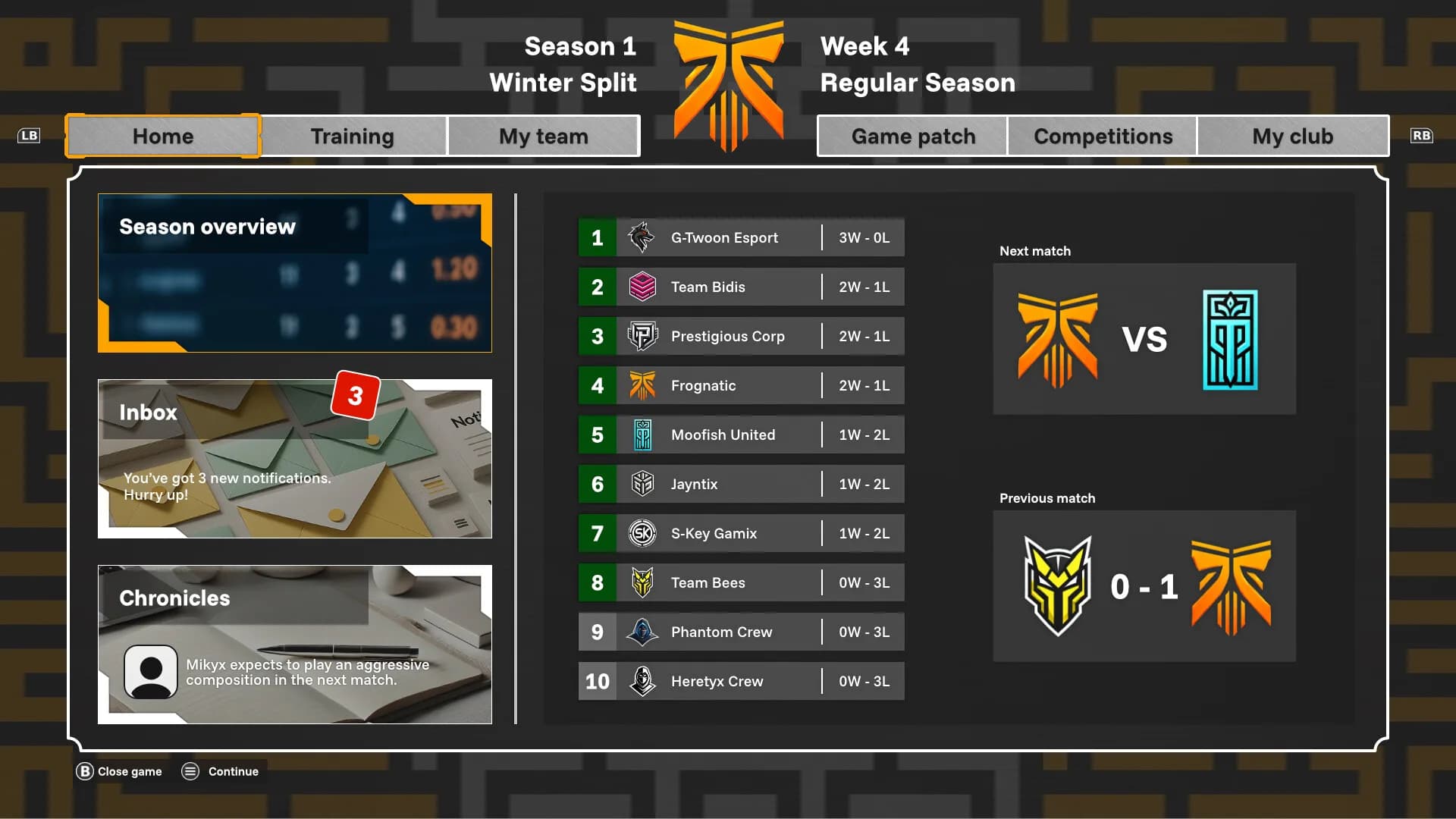 Legends Esport Manager görsel 4