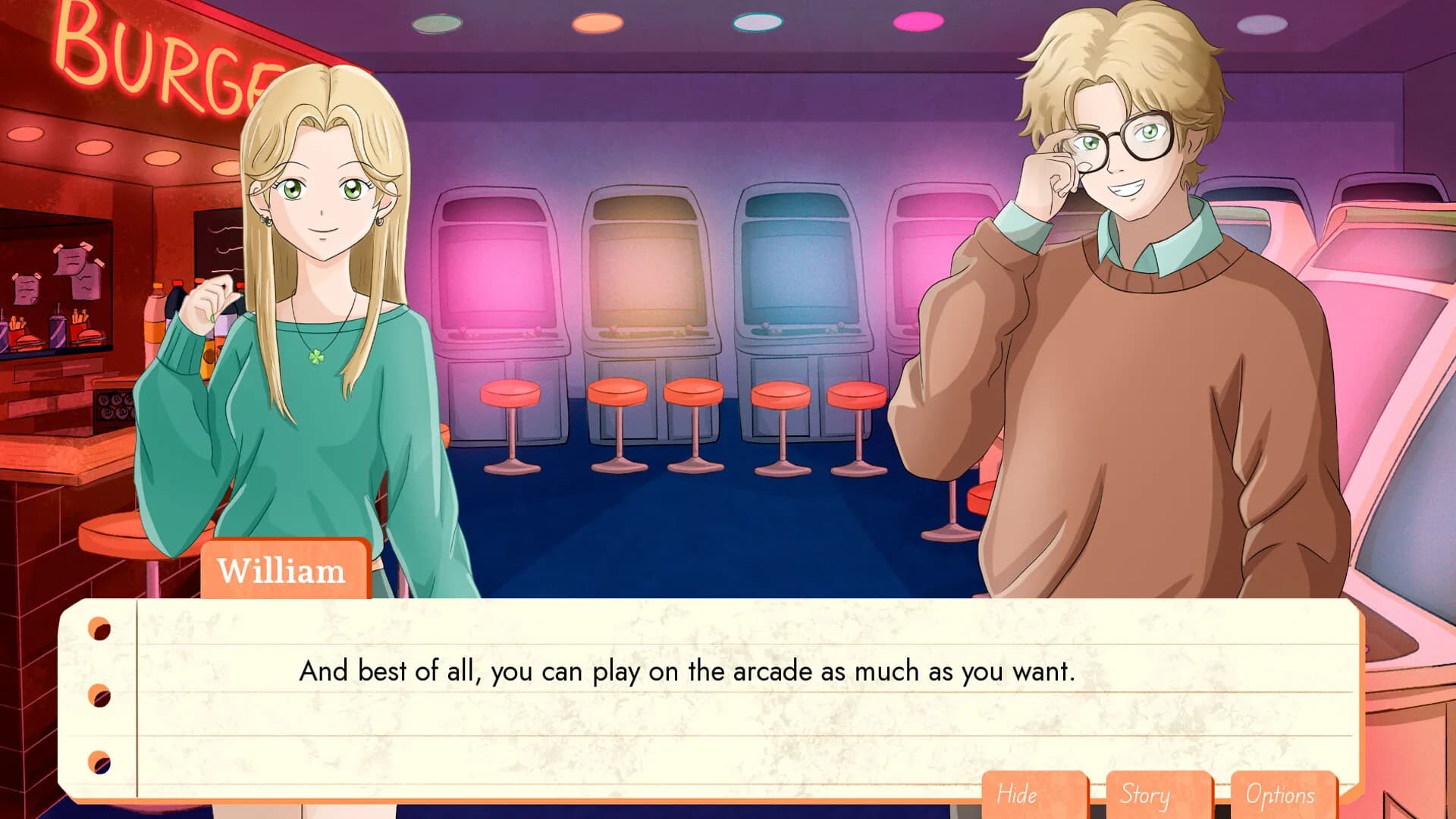 Remembering Emily - Mystery visual novel görsel 4