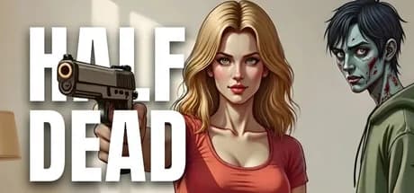 Half Dead: A Zombie Story Game görsel 1