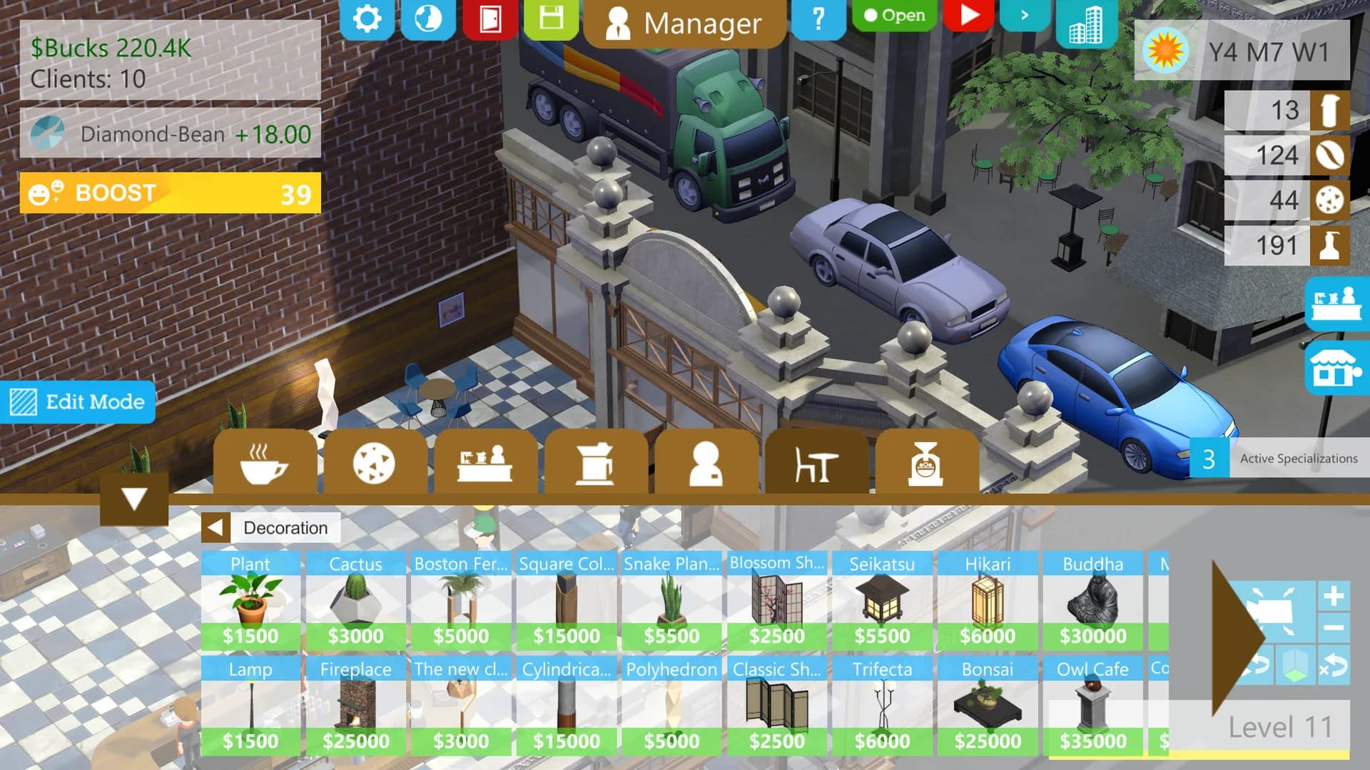 Coffee Shop Tycoon görsel 10