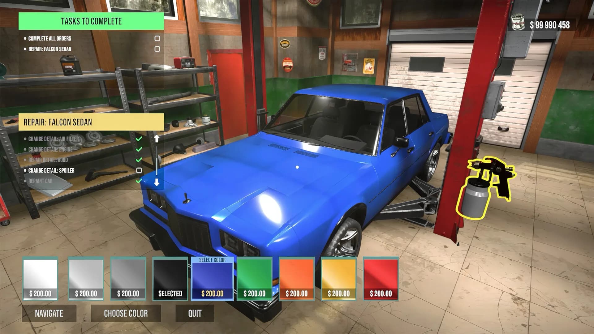 Car Tuning Garage Simulator görsel 3