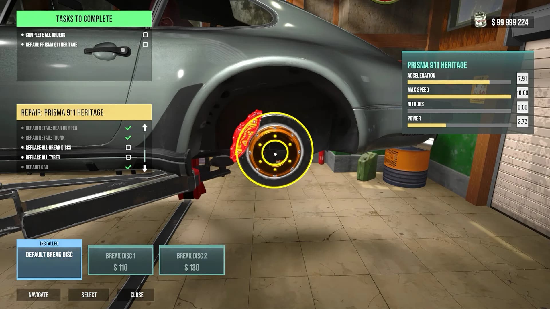 Car Tuning Garage Simulator görsel 4