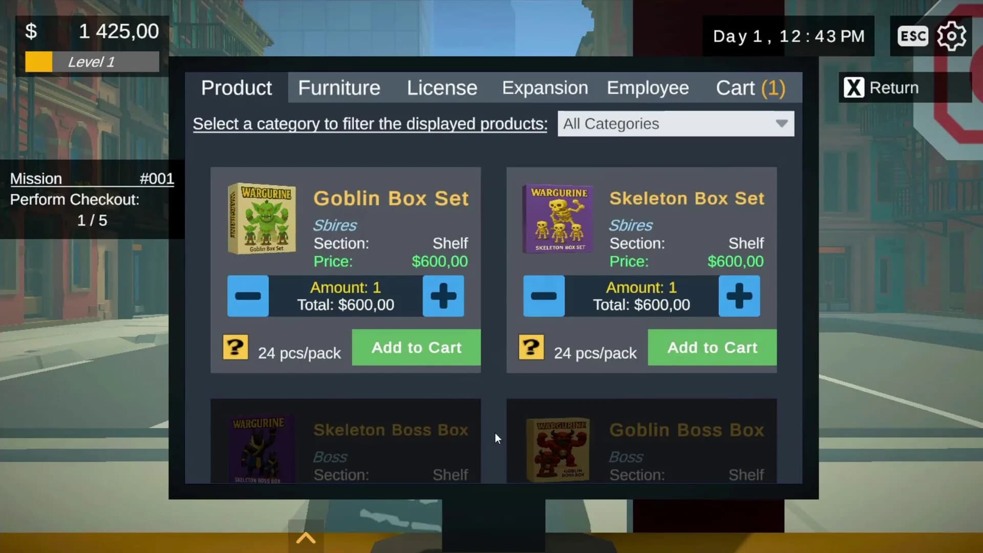 Figurine Shop Simulator görsel 4