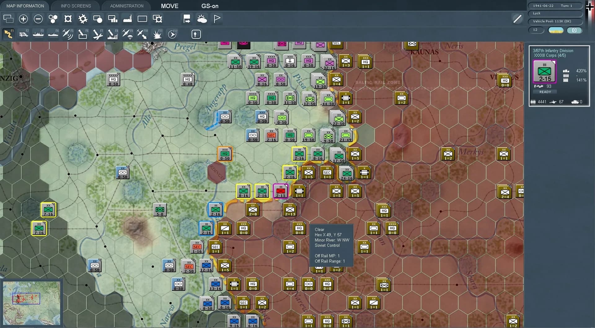 Gary Grigsby's War in the East görsel 6