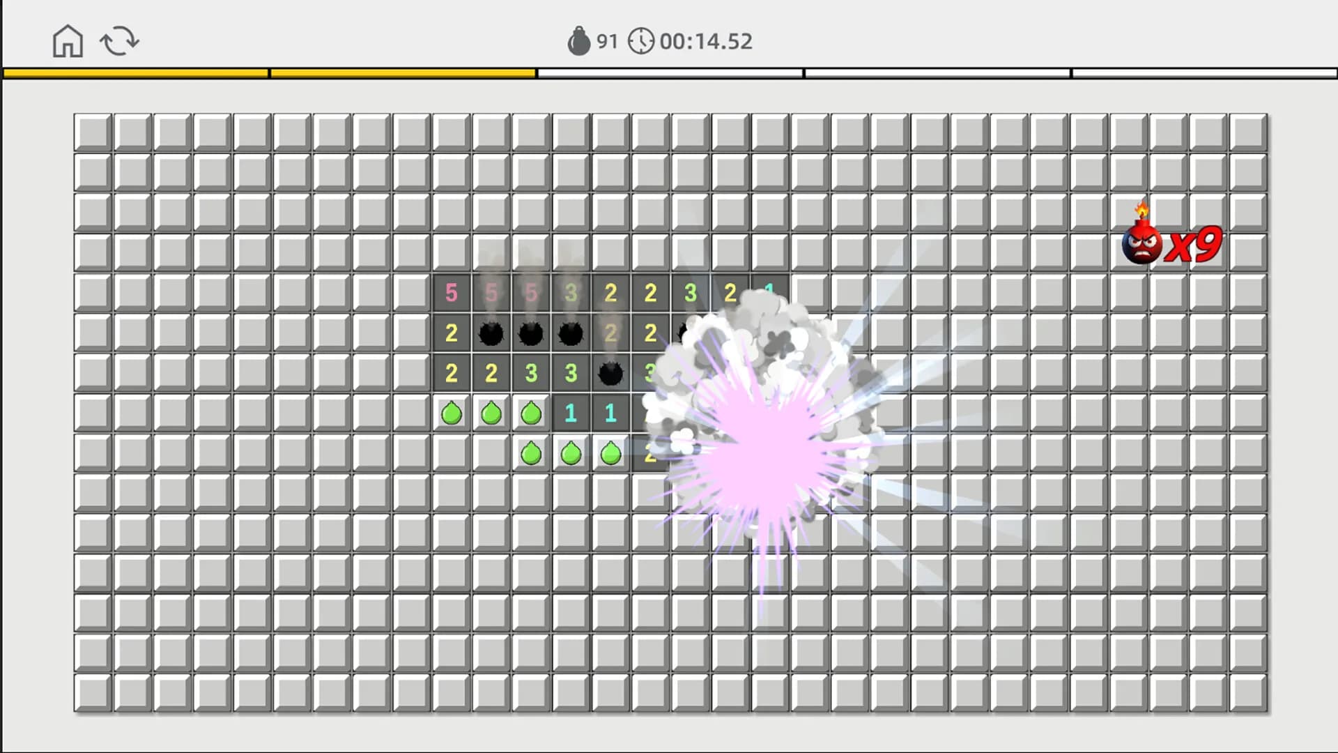 有大雷  |  Minesweeper Big Bomb görsel 9