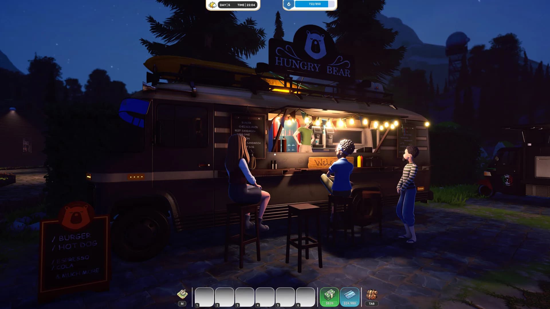 Campsite Hustle! - Management Simulator görsel 14