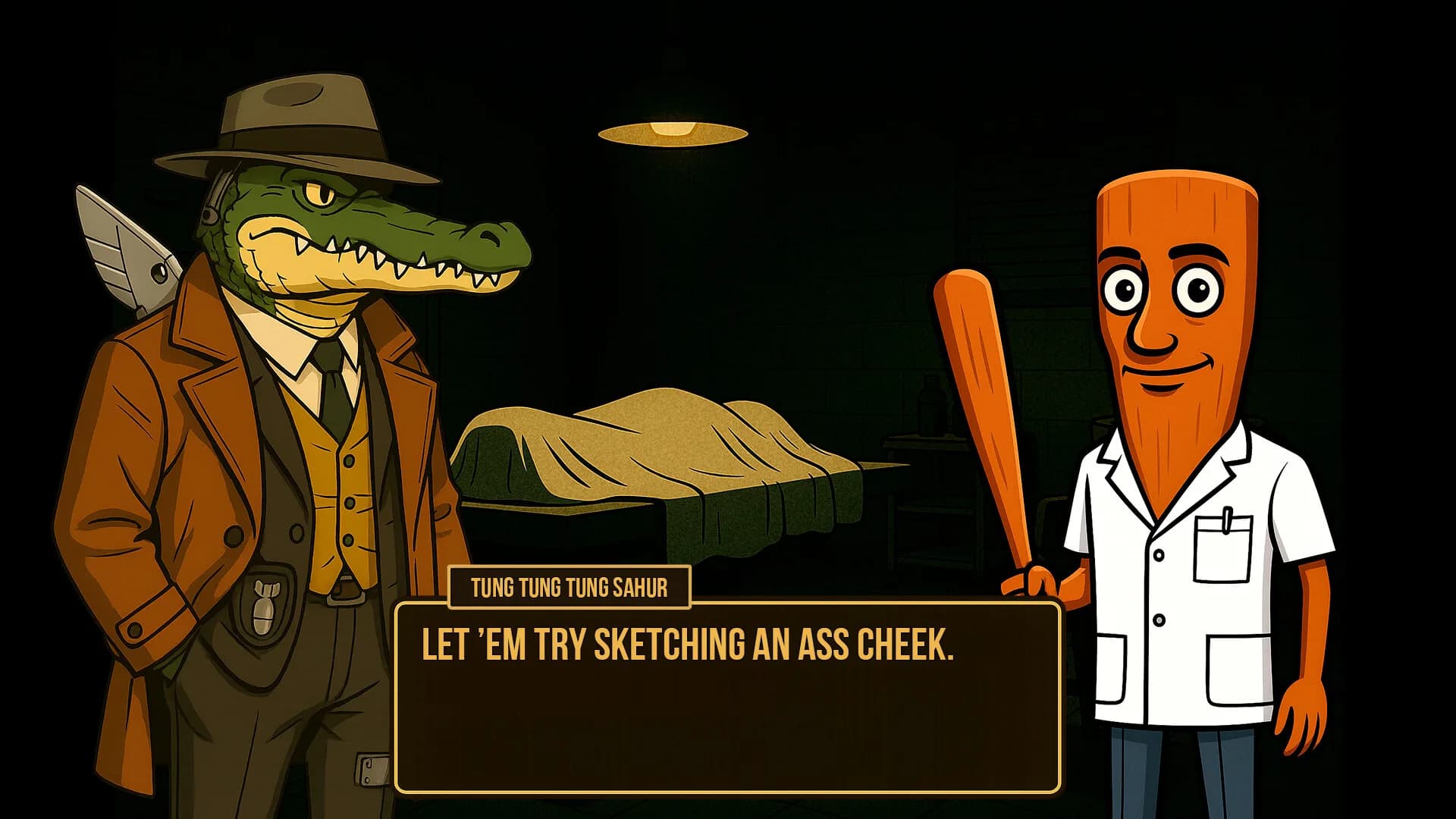 Bombardiro Crocodilo: The Naked Clue görsel 2