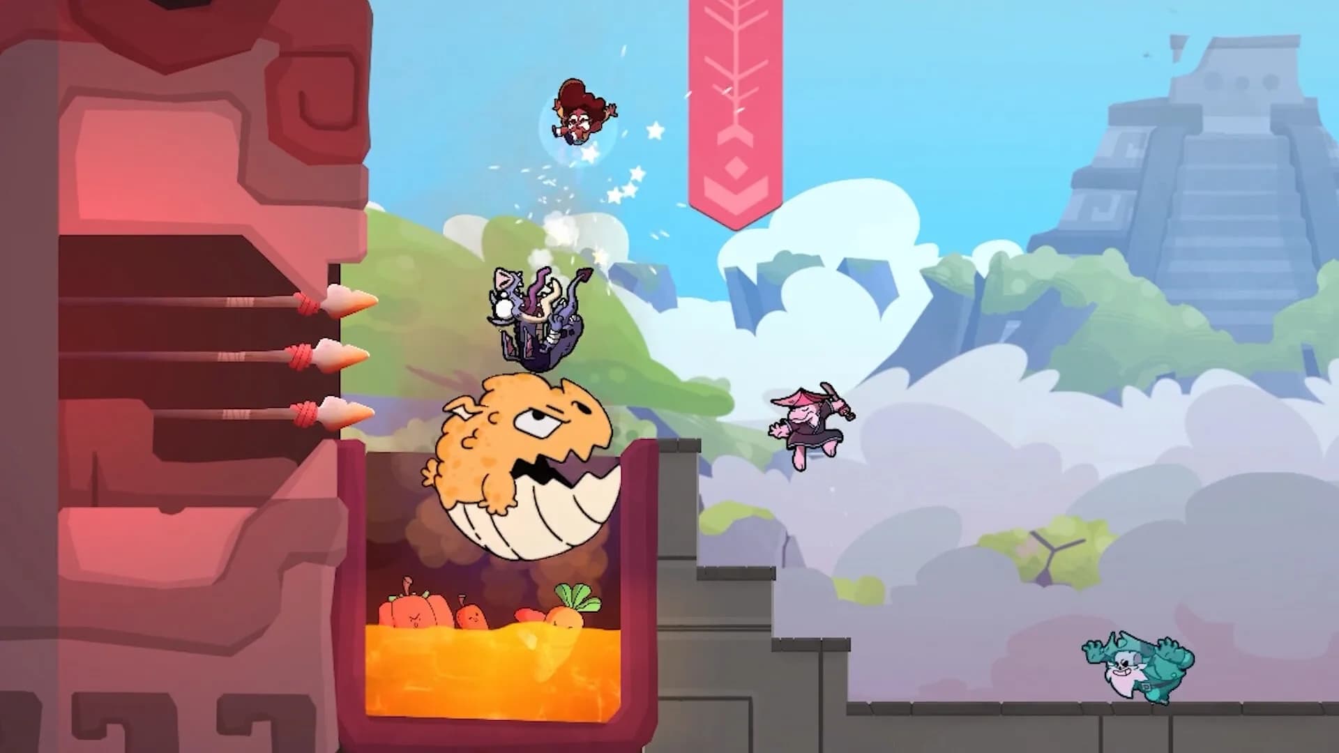 Heroes of the Triangle: Mask Rush görsel 11