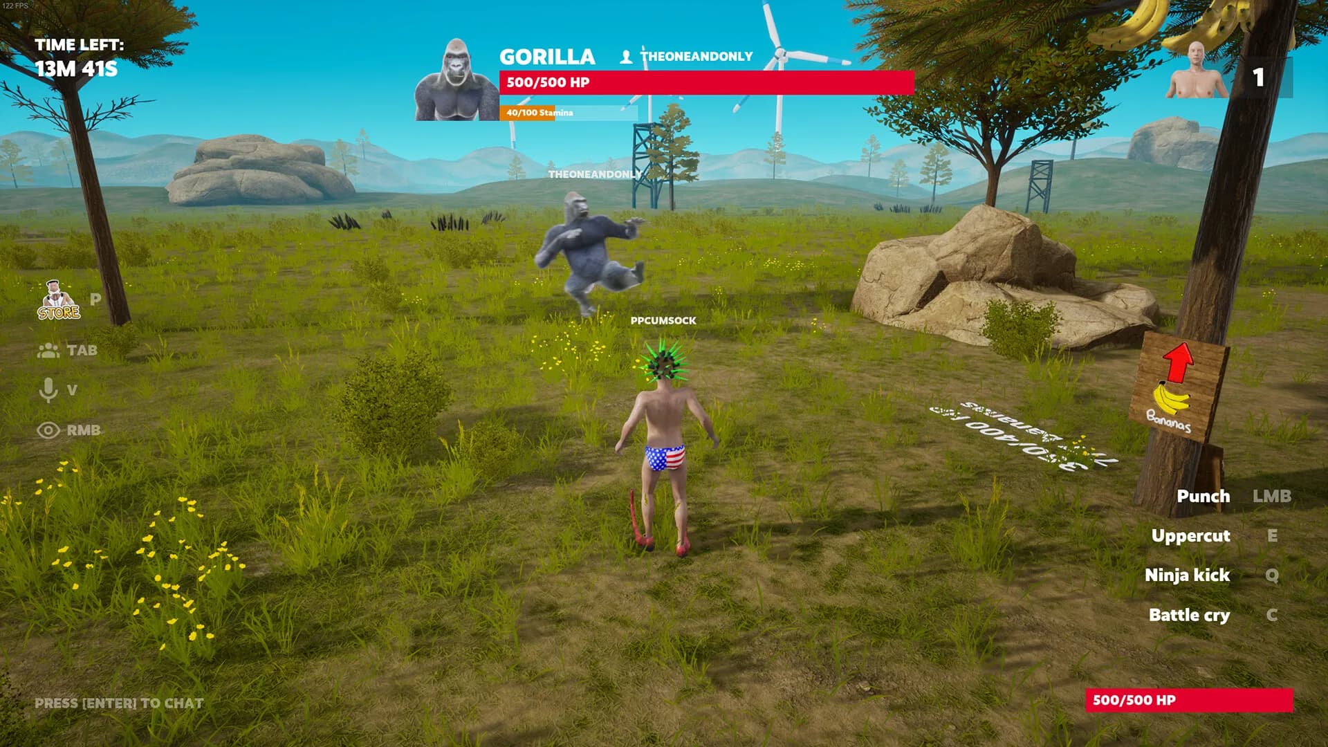 100 Men vs 1 Gorilla görsel 16