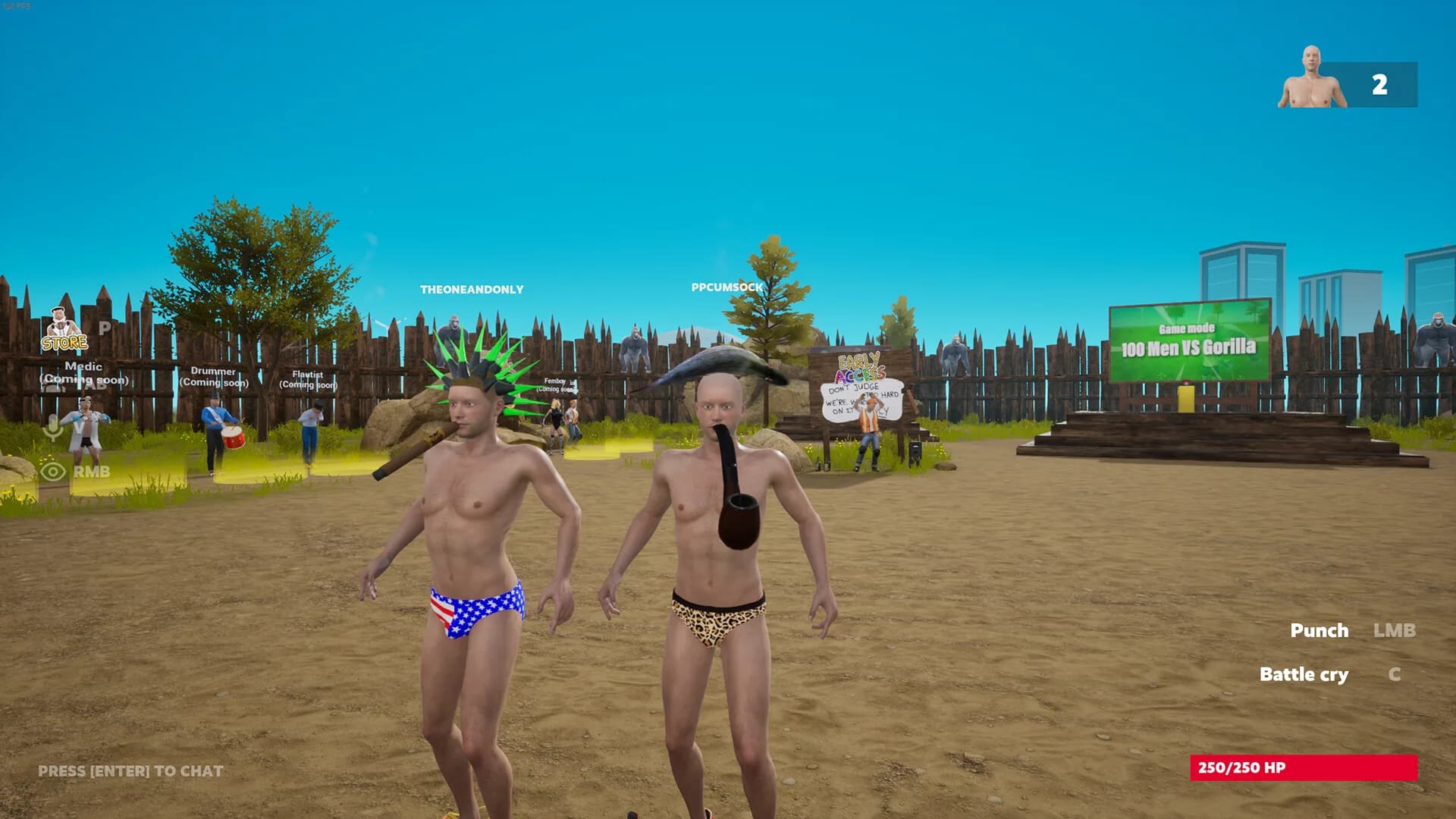 100 Men vs 1 Gorilla görsel 17