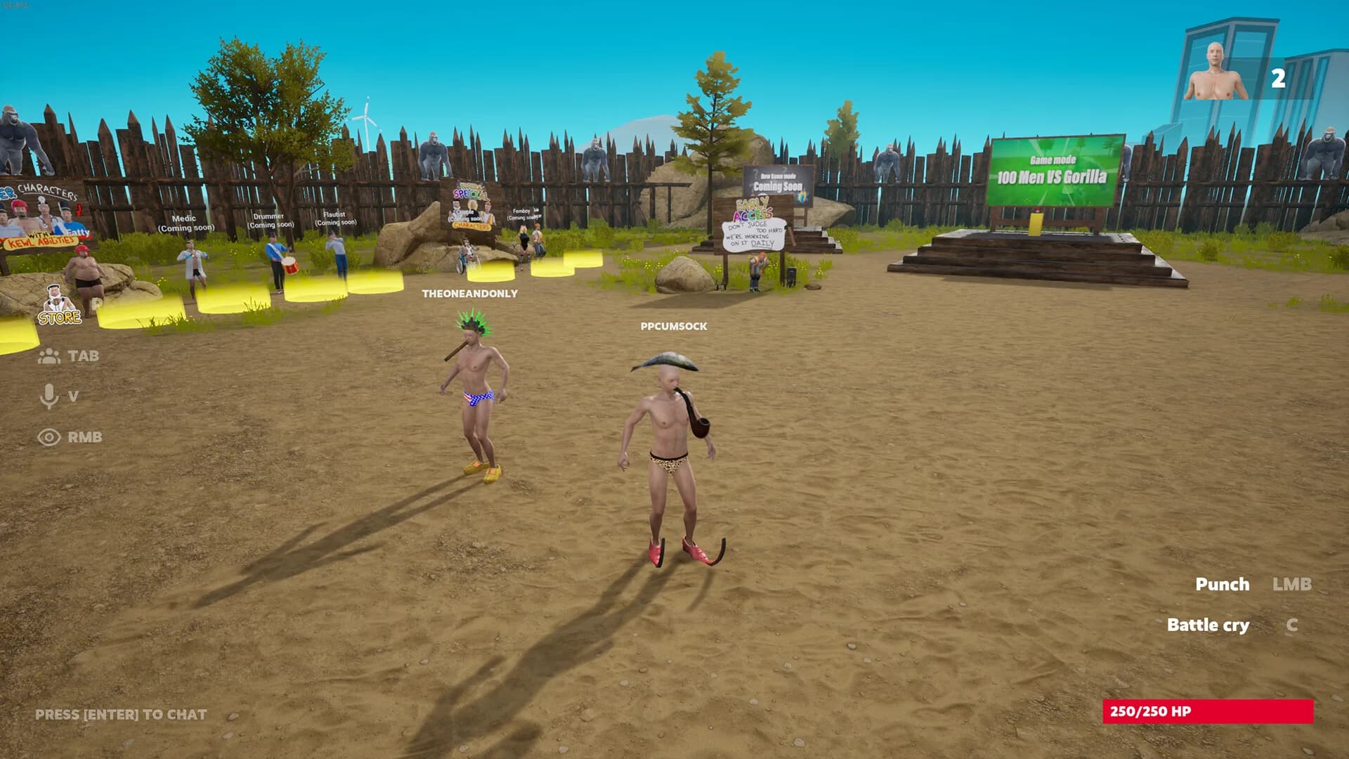 100 Men vs 1 Gorilla görsel 18