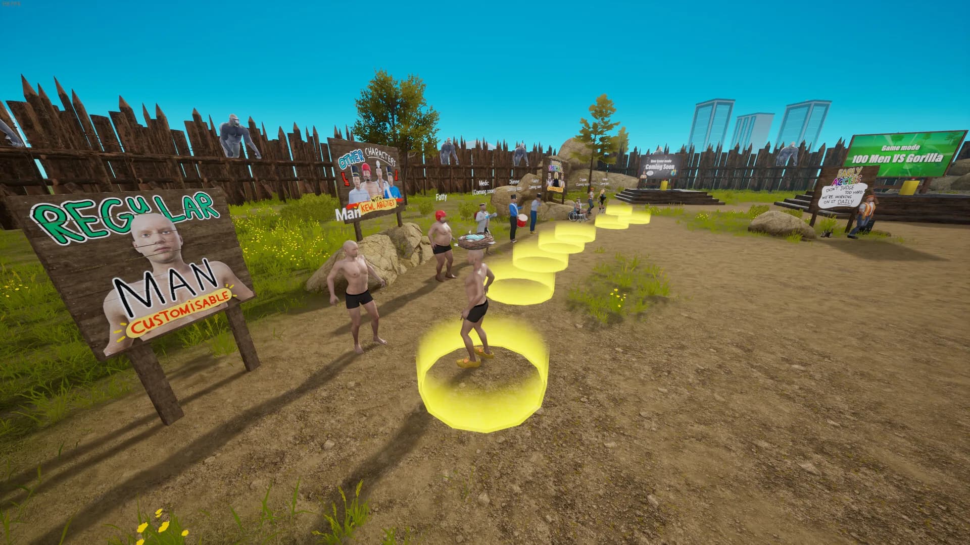 100 Men vs 1 Gorilla görsel 8