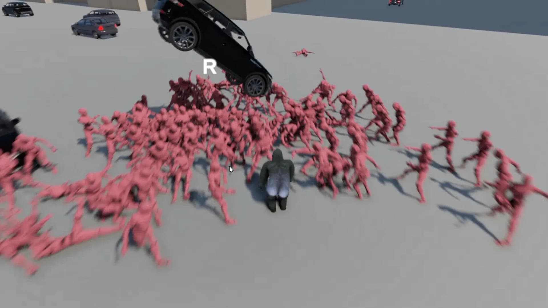 A Gorilla vs 100 Men Simulator görsel 2