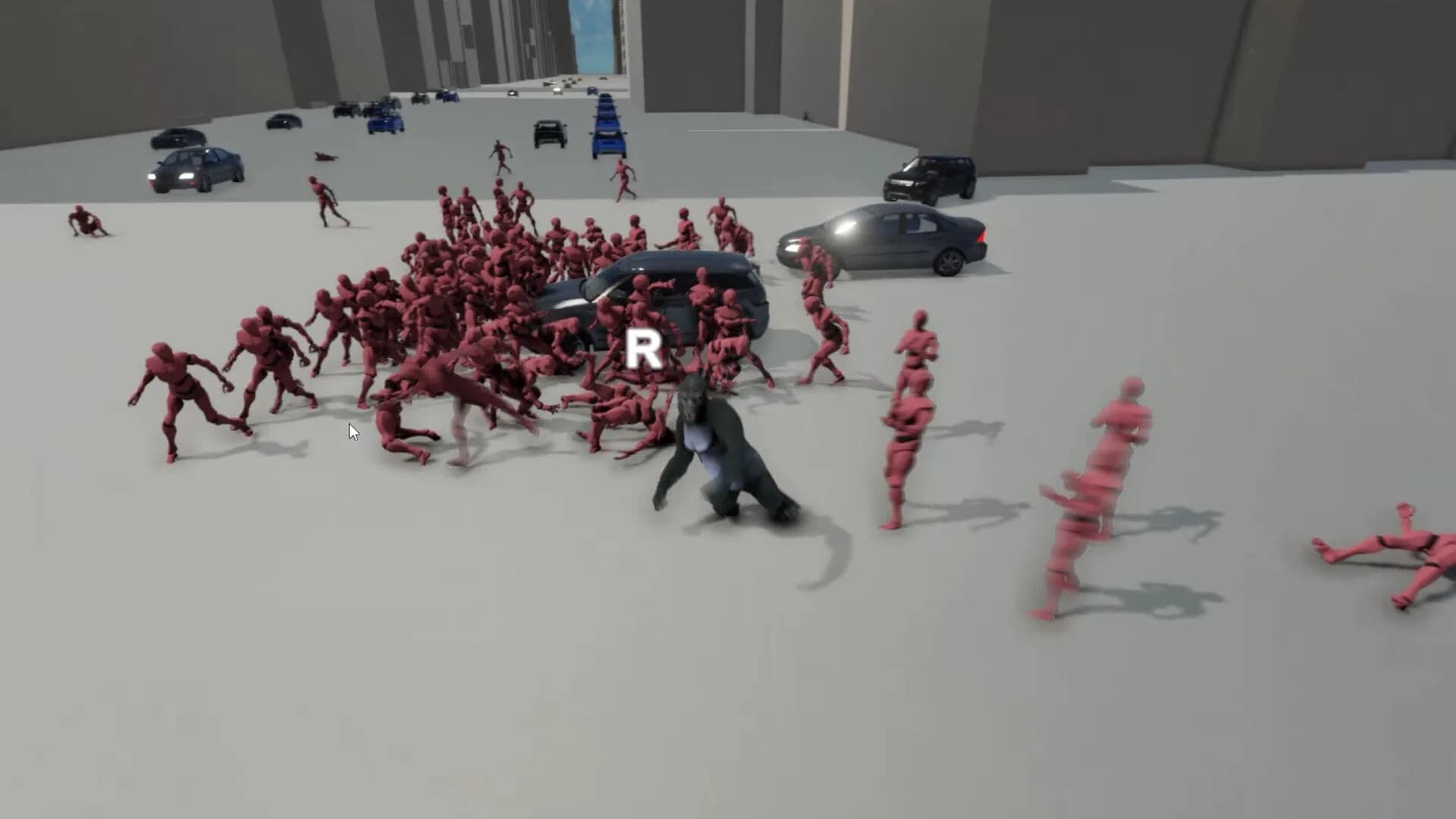 A Gorilla vs 100 Men Simulator görsel 4