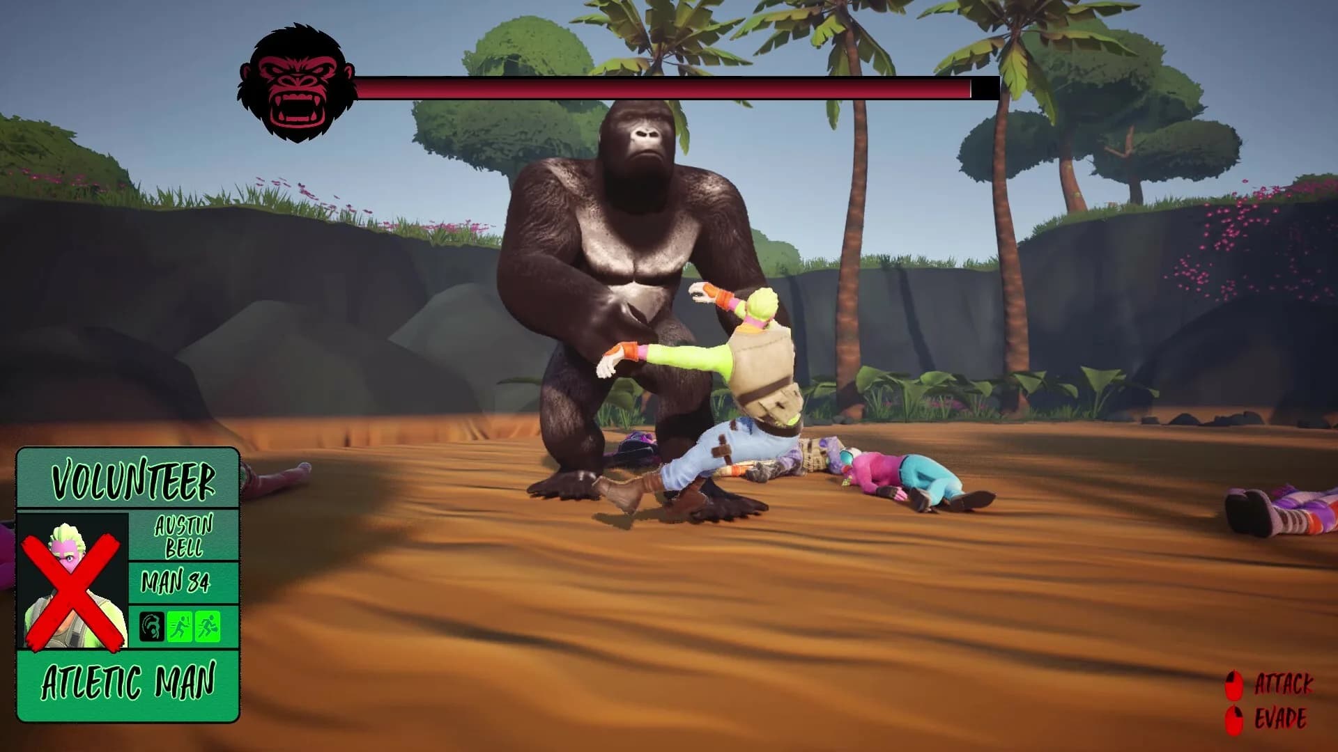 100 Men VS Gorilla görsel 2