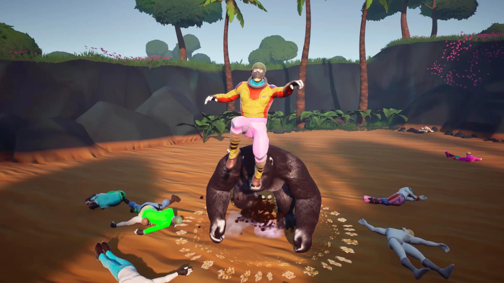 100 Men VS Gorilla görsel 12