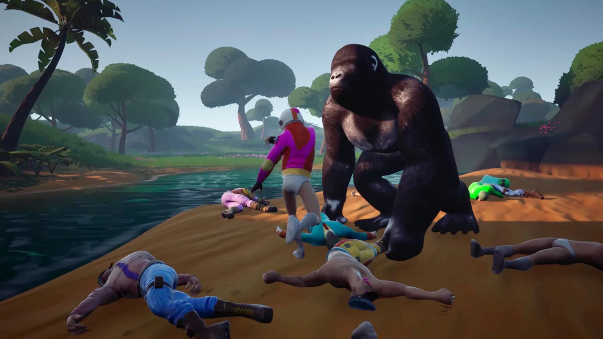 100 Men VS Gorilla görsel 14