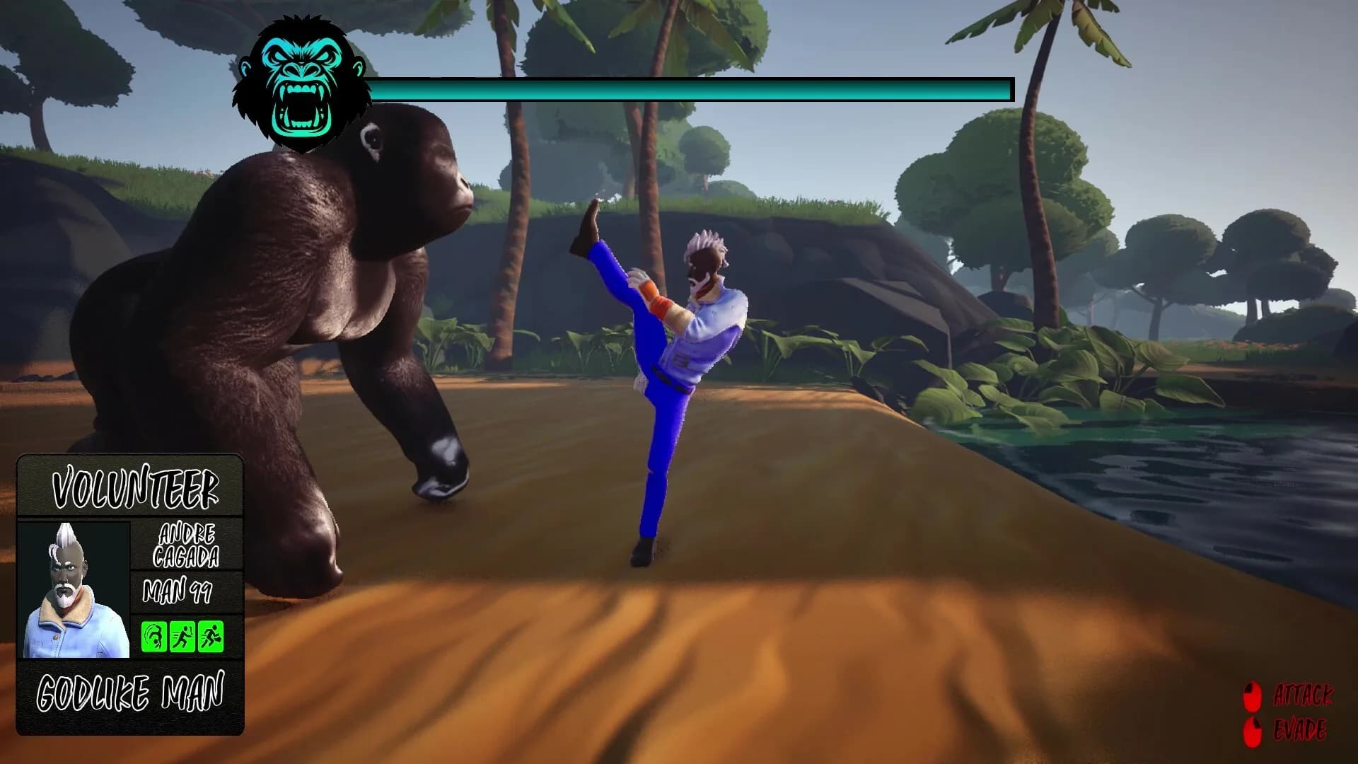 100 Men VS Gorilla görsel 4
