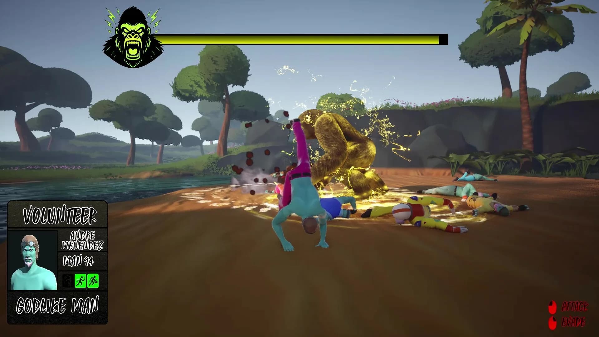 100 Men VS Gorilla görsel 7