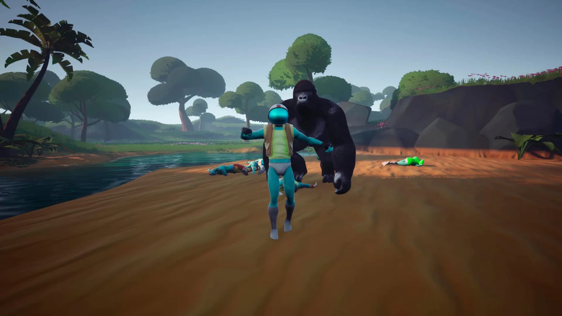 100 Men VS Gorilla görsel 8