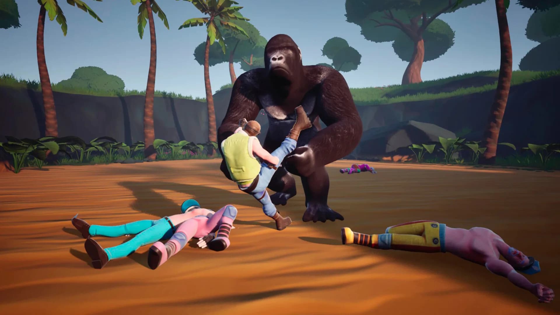 100 Men VS Gorilla görsel 9
