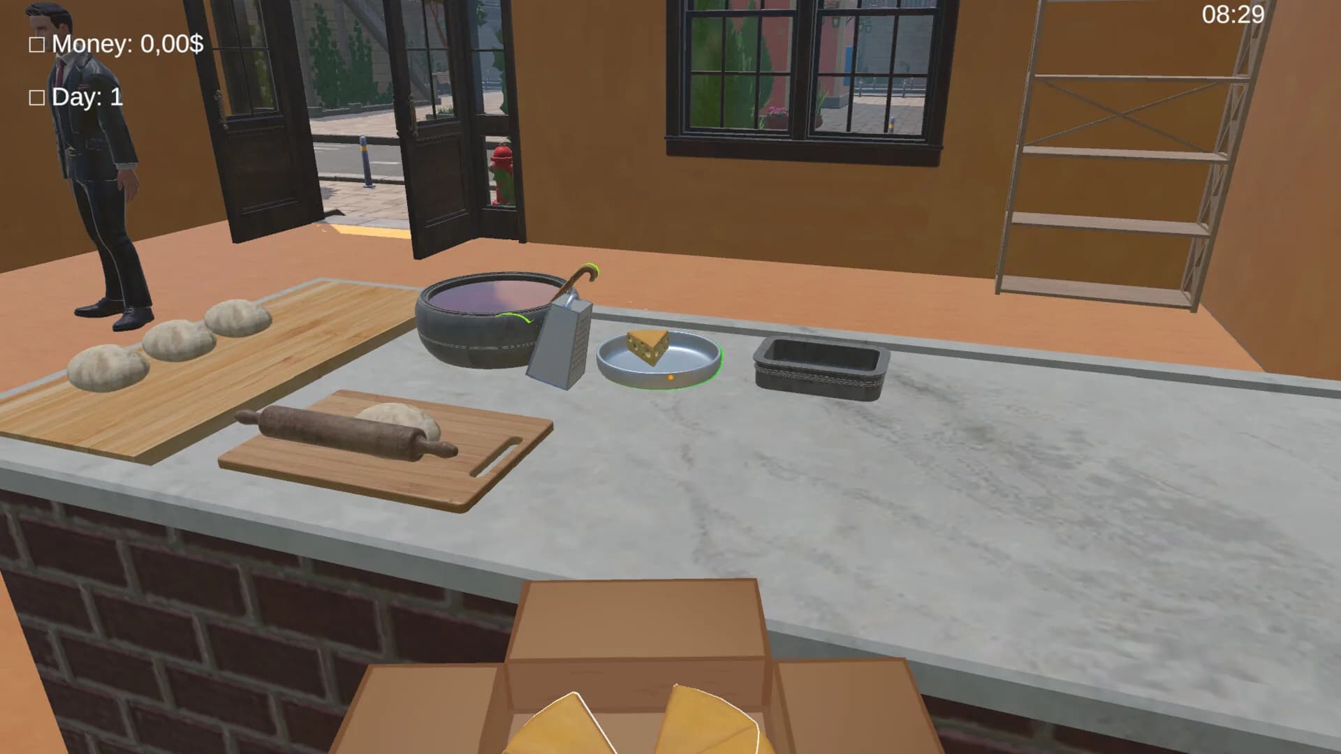 Pizza Shop Simulator görsel 9