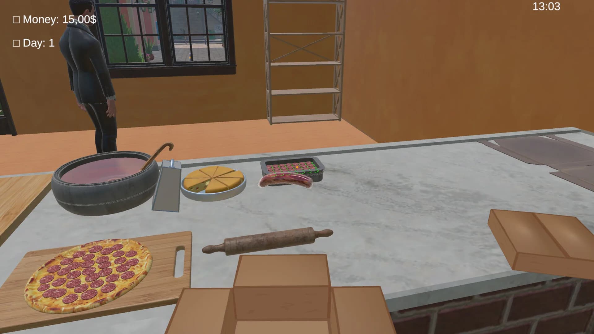 Pizza Shop Simulator görsel 10