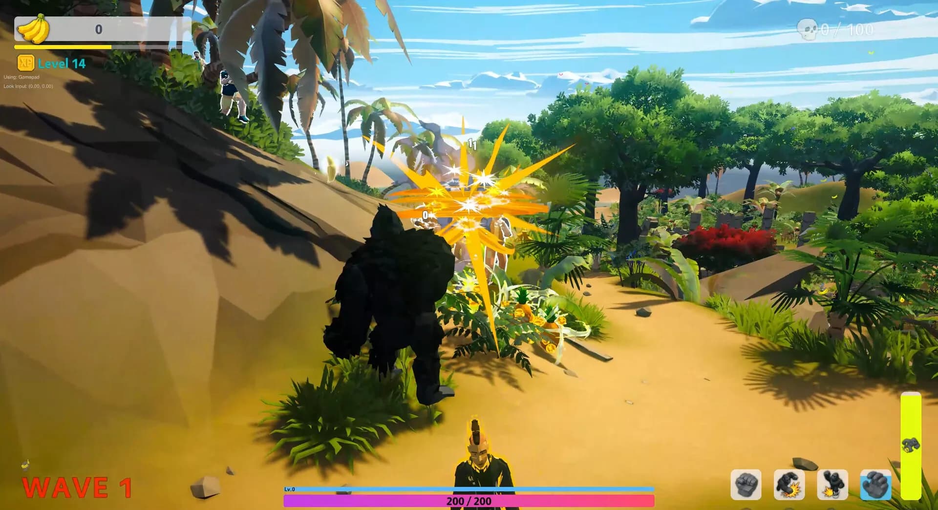 The Showdown: Gorilla vs 100 görsel 2
