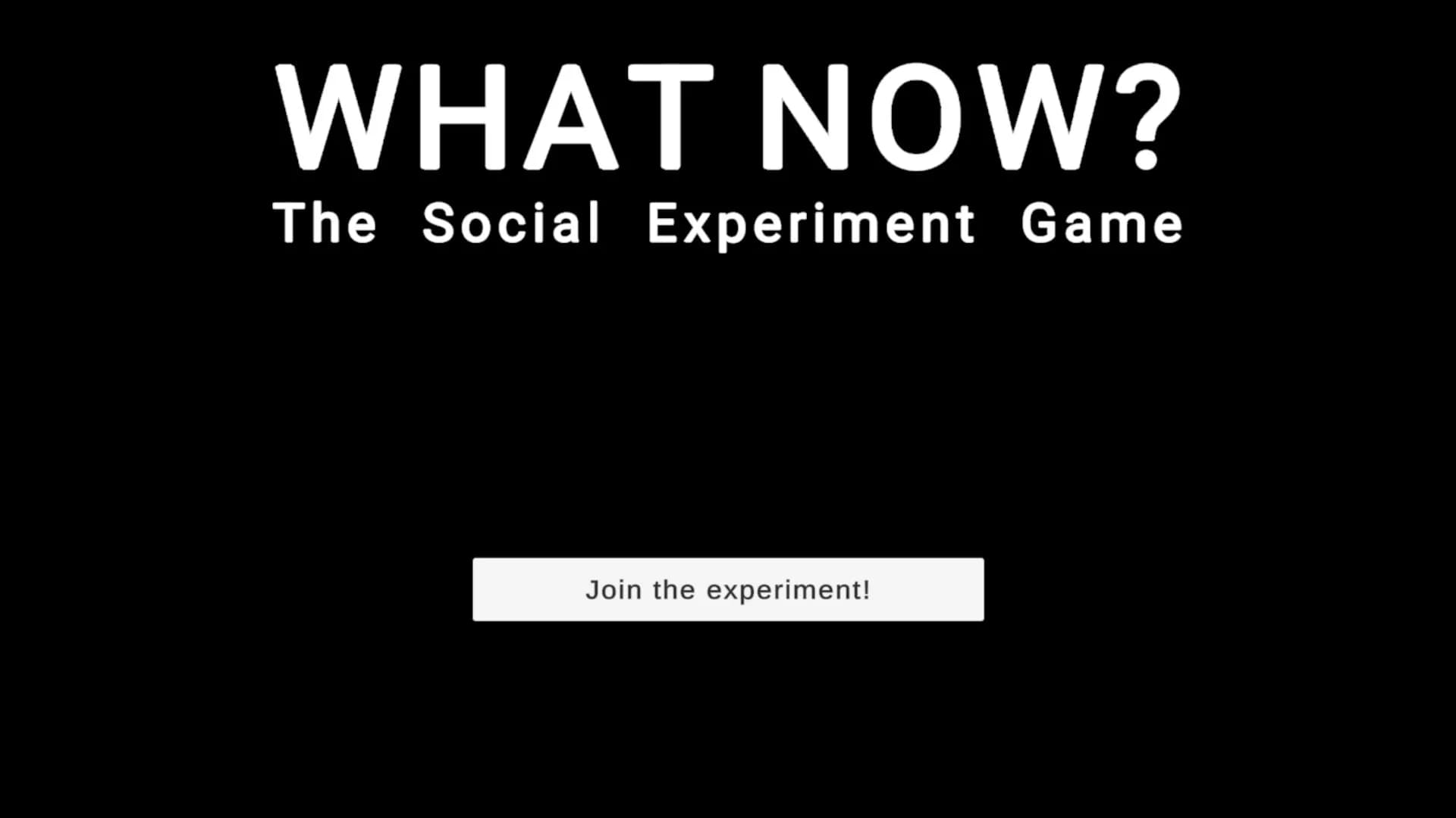 WHAT NOW? - The Social Experiment Game görsel 2