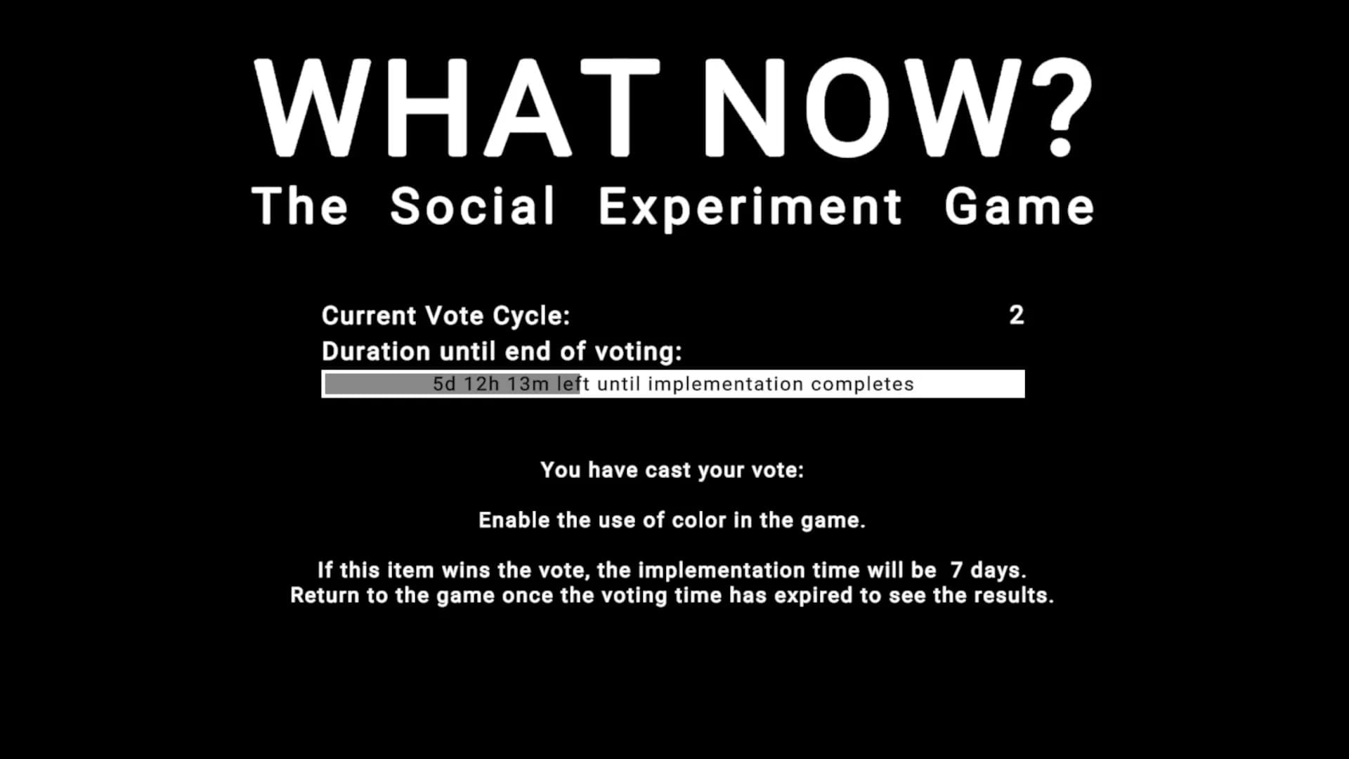 WHAT NOW? - The Social Experiment Game görsel 5
