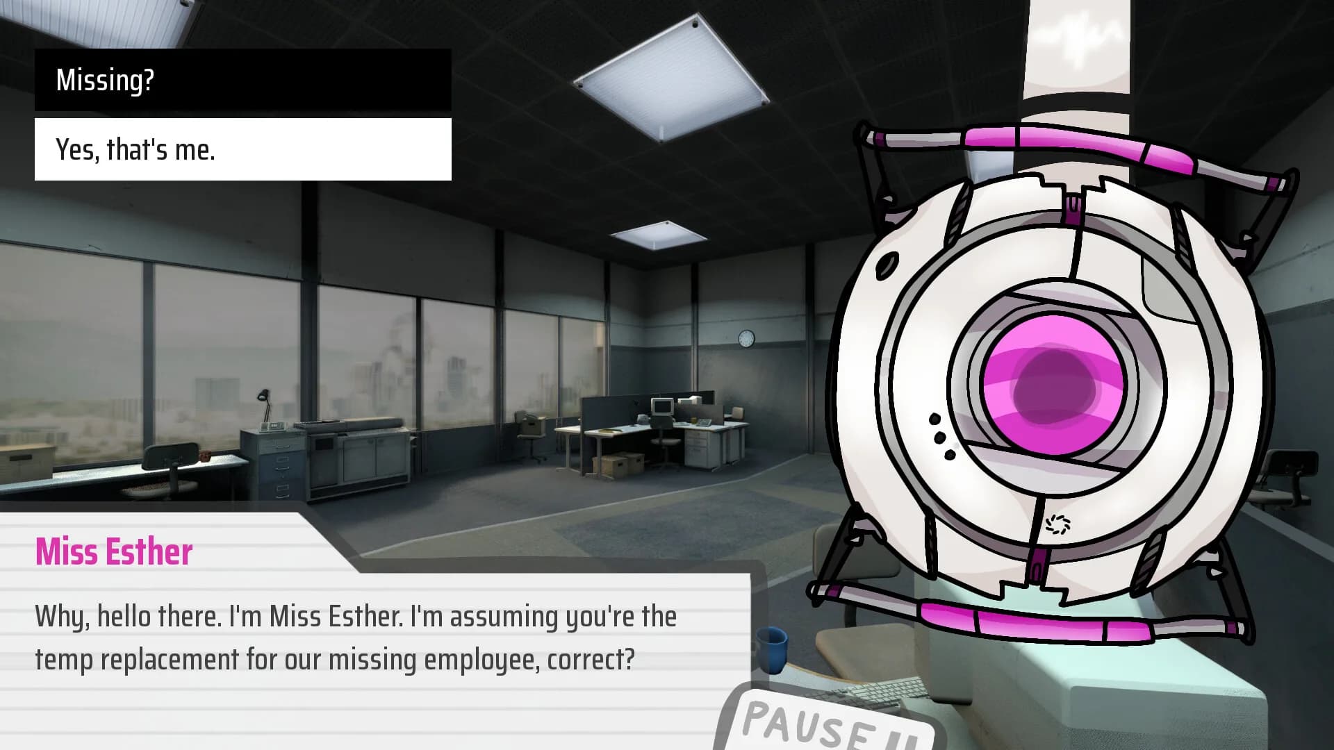 Aperture Dating Simulator görsel 2