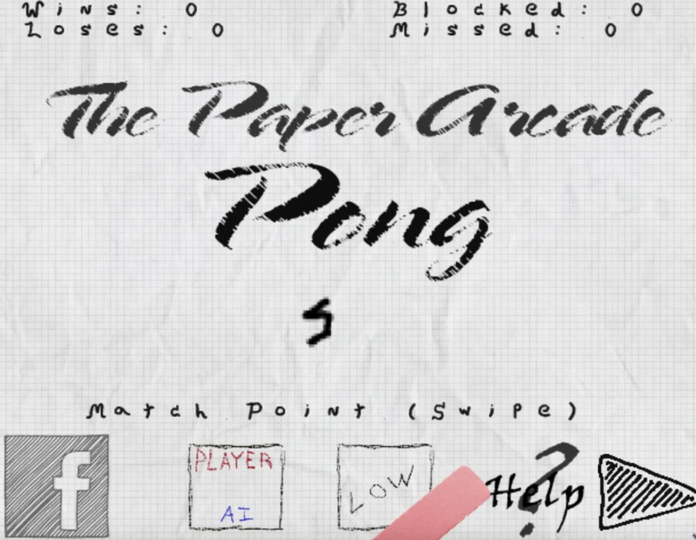 The Paper Arcade: Pong görsel 2