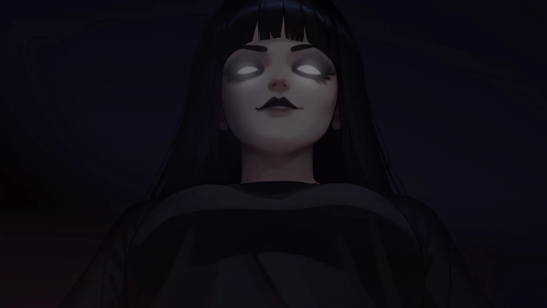 HELP! My New Roommate is a Hung Goth Futanari Ghost ! görsel 2