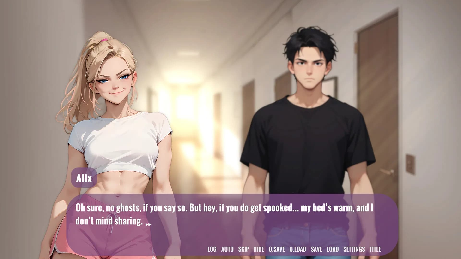 HELP! My New Roommate is a Hung Goth Futanari Ghost ! görsel 3