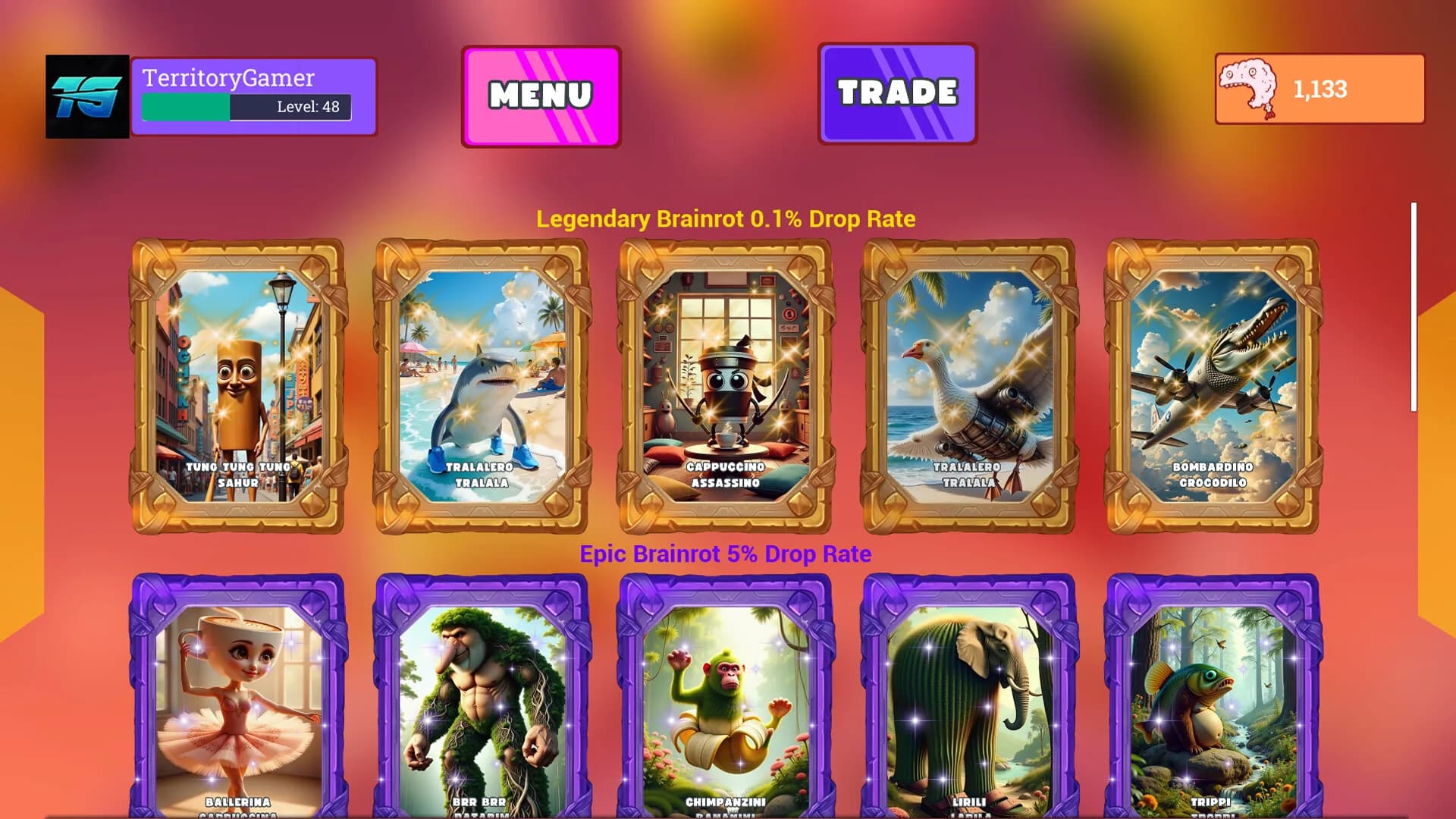 Italian Brainrot TCG görsel 3